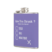 Drink Test Funny Booze Whiskey Heupfles (Links)