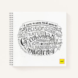 Drink thee comms notitieblok notitieboek