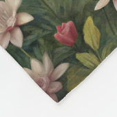 Drink thee in de tuin fleece deken (Hoek)