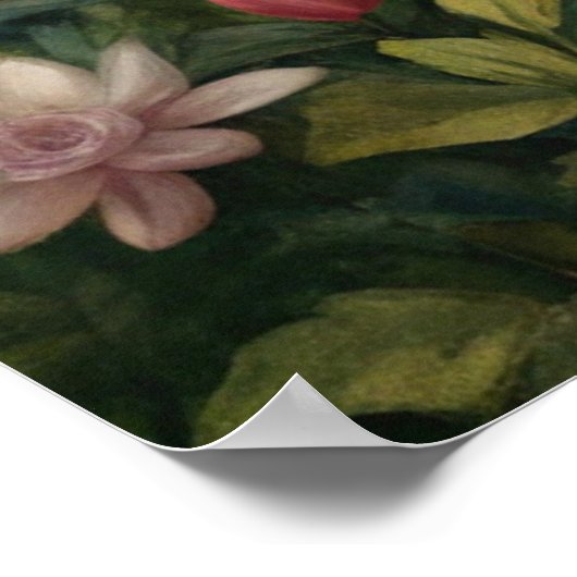 Drink thee in de tuin poster (Hoek)