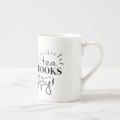 Drink thee, lees boeken, wees tevreden Mok (Rechts)