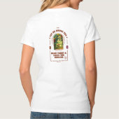 Drink thee, lees Tarot, beoordeel mensen T-shirt (Achterkant)