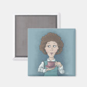 Drink theemagneet magneet (Voorkant / Achterkant)