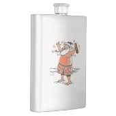 Drink therroestvrijstalen kolf flacon (Rechts)