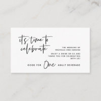 Drink Ticket, Volwassenen drankje, Happily Ever Af