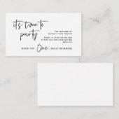 Drink Ticket, Volwassenen drankje, Happily Ever Af Informatiekaartje (Voorkant / Achterkant)