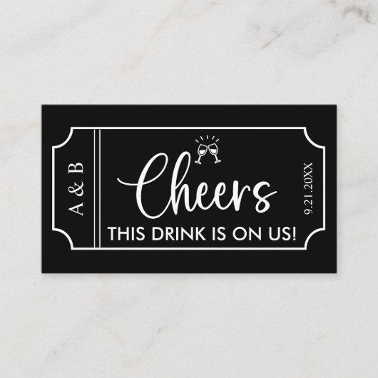 Drink Ticket Voucher (Voorkant)