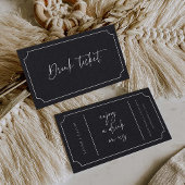 Drink Ticket Wedding Reception Bar symbolische kaa