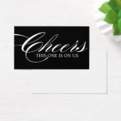 Drink Tickets - Pak van 100 Visitekaartjes (Bureau)