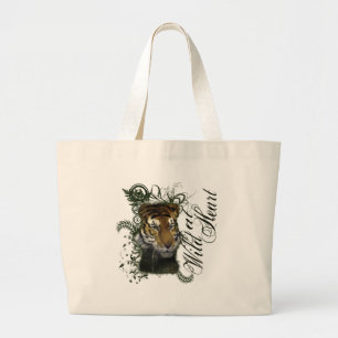 Drink tijger grote tote bag