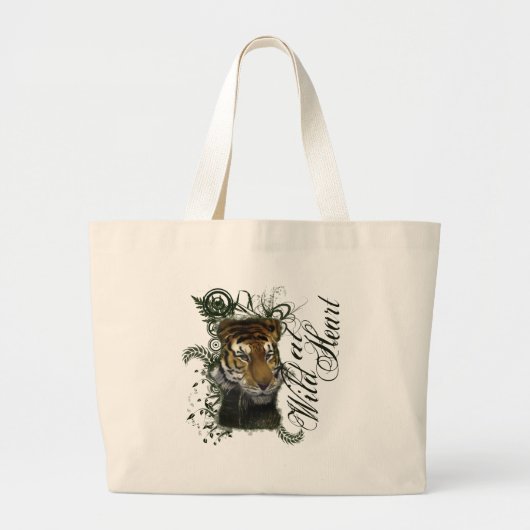 Drink tijger grote tote bag (Voorkant)