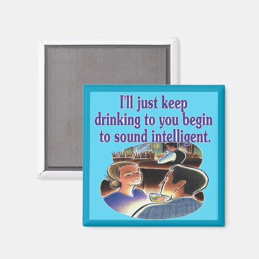 Drink tot— Geluid Intelligent Magneet (Voorkant / Achterkant)