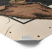 Drink tot je Bigfoot Sasquatch Funny gelooft Poster (Hoek)