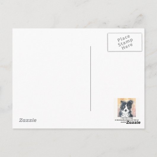 Drink tot mij Alleen met Uw ogen BRIEFKAART (Achterkant)