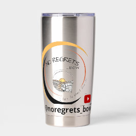 Drink tumbler - @noregrets_bow geïsoleerde drinkbeker
