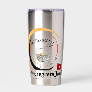 Drink tumbler - @noregrets_bow geïsoleerde drinkbeker