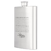 Drink ... U bent een Happy-Chesterton Wisdom-fles Heupfles (Links)