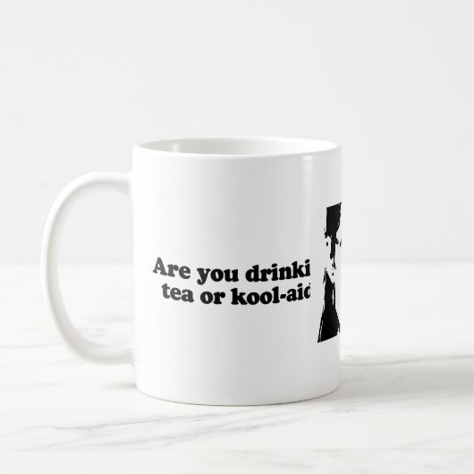 Drink u thee of kool-aid? koffiemok (Links)