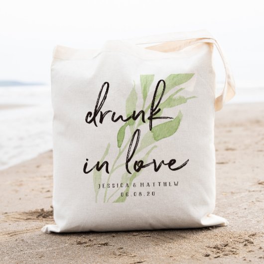 Drink uit liefde , grieks handschrift tote bag