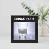 Drink Uitnodiging (Staand voorkant)