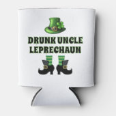 Drink Uncle Leprechaun Funny St. Patrick's Day Blikjeskoeler (Voorkant)