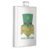 "Drink Up & Be Irish!" maatkolf Flacon (Rechts)