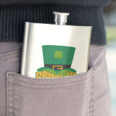 "Drink Up & Be Irish!" maatkolf Flacon (Voorbeeld)