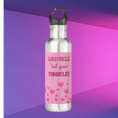 Drink up! Fun loving pretty   Waterfles