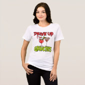 Drink Up Grinch Funny Christmas Tee Shirt (Voorkant volledig)