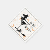 Drink up heksen cocktail servetten (Hoek)