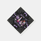 Drink up heksen cocktails en kostuum Halloween Servet (Hoek)