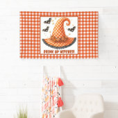 Drink Up Heksen Gingham Halloween Heksenhoed Spandoek (Insitu)