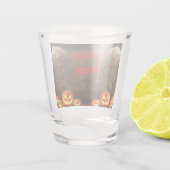 Drink up heksen griezelig halloween kerkhof shot glas (Achterkant)
