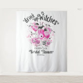 Drink up Heksen Halloween Bruidsfeest Backdrop Wandkleed (Voorkant)