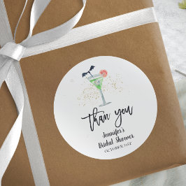 Drink Up Heksen Halloween Cocktail Bruiloft Ronde Sticker