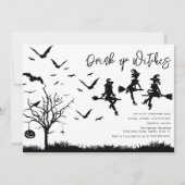 Drink Up Heksen Halloween Feest Uitnodiging (Voorkant)