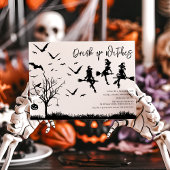 Drink up heksen Halloween feestuitnodiging Kaart