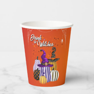 Drink Up Heksen Halloween Grote Papieren Beker