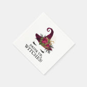 Drink up heksen Halloween rode heks Pet Servet (Hoek)