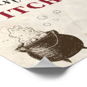 Drink Up Heksen Halloween Volwassenen Feest Eettaf Poster (Hoek)