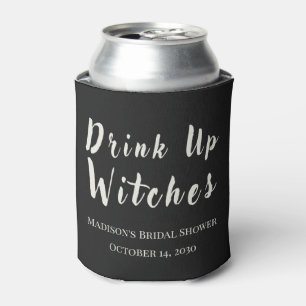Drink Up Heksen Oktober Vrijgezellenfeest Zwart Blikjeskoeler