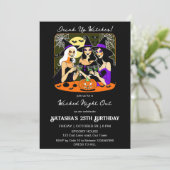 Drink up heksen volwassen Halloween verjaardagsfee Kaart (Staand voorkant)