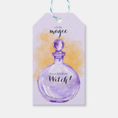 Drink up heksen vrijgezellenfeest gunst cadeaulabel (Voorkant)