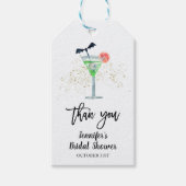 Drink Up Whitches Halloween Cocktail Vrijgezellenf Cadeaulabel (Voorkant)