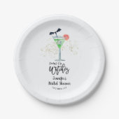 Drink Up Whitches Halloween Vrijgezellenfeest Papieren Bordje (Voorkant)