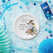 Drink Up Witches Bachelorette Halloween Papieren Bordje (Feest)