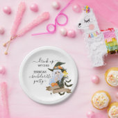 Drink Up Witches Bachelorette Halloween Papieren Bordje (Feest)