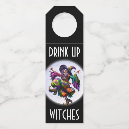 DRINK UP WITCHES FLESSENHANGER (Voorkant)