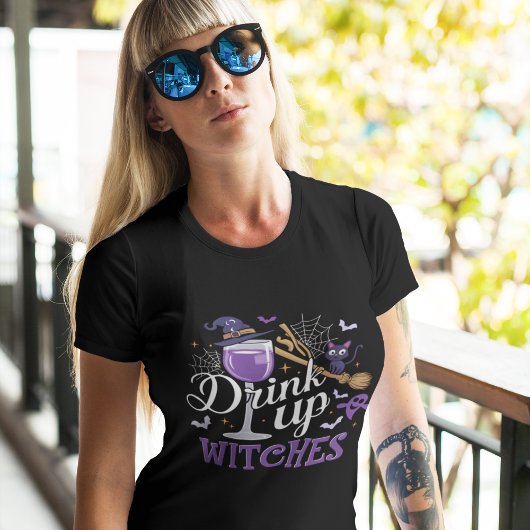 Drink up Witches, Funny Halloween T-shirt