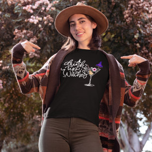 Drink Up Witches Grappig Halloween T-shirt